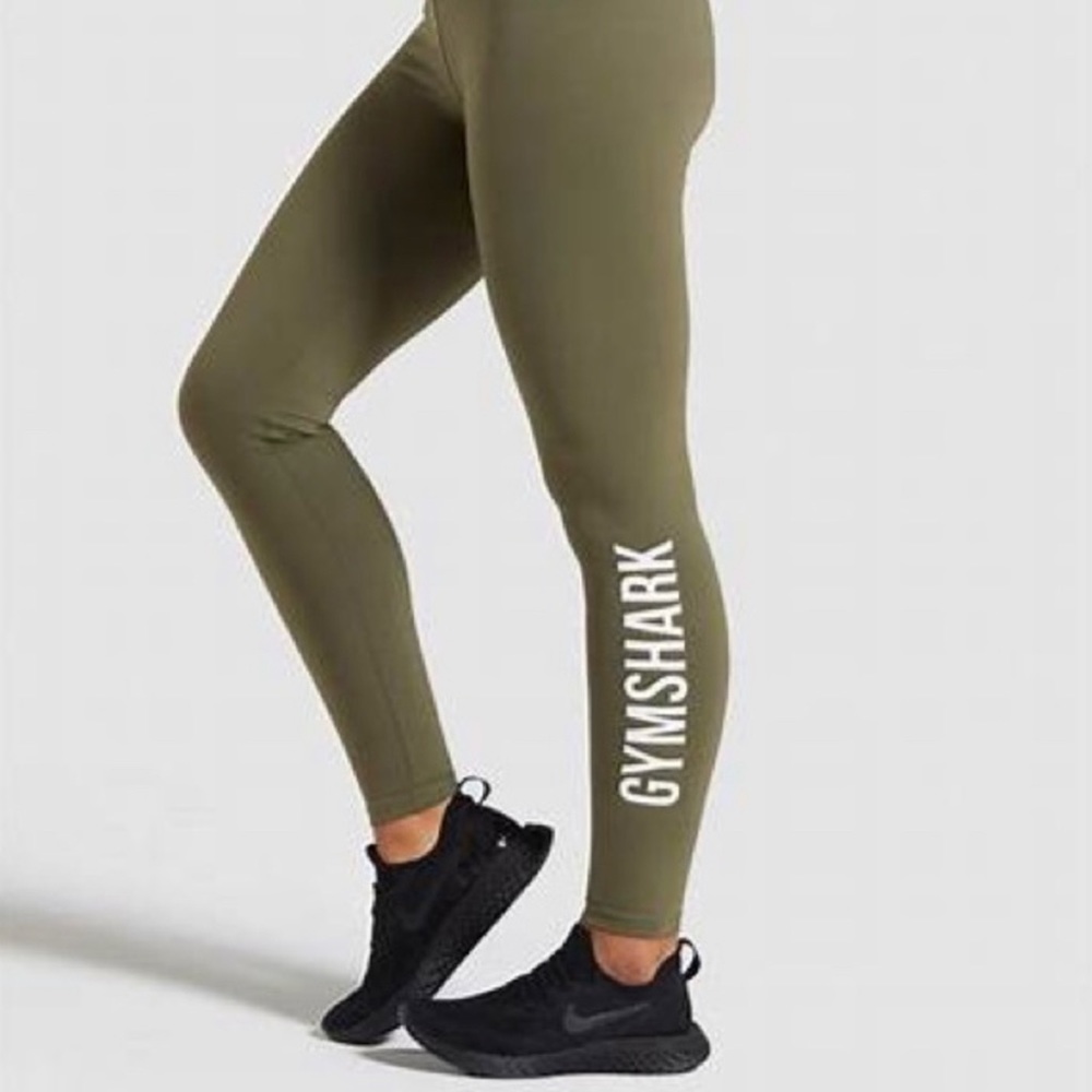 Gymshark Core Leggings - Khaki